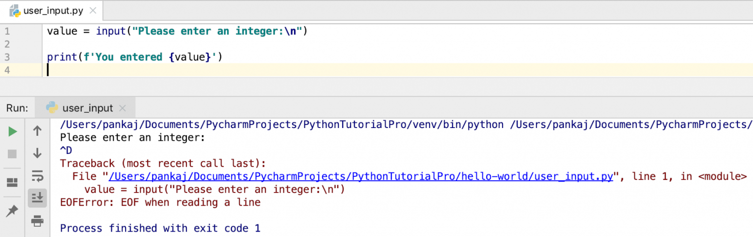 Python get user