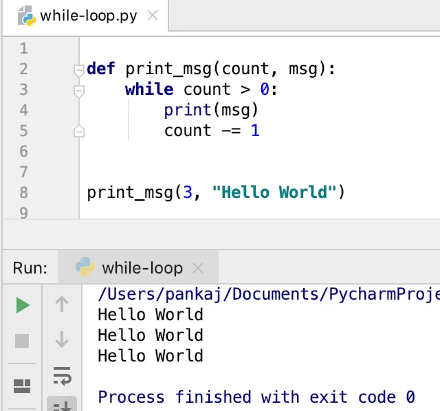 Python While Loop - Askpython