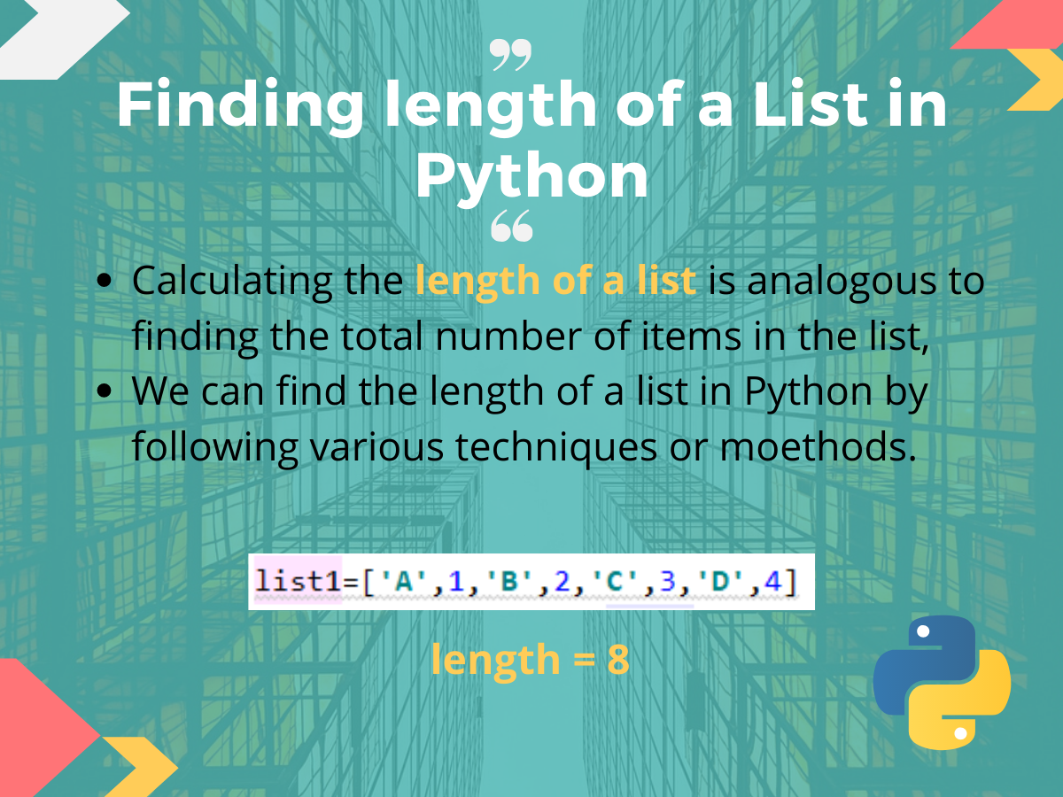 Length of a List in Python - AskPython