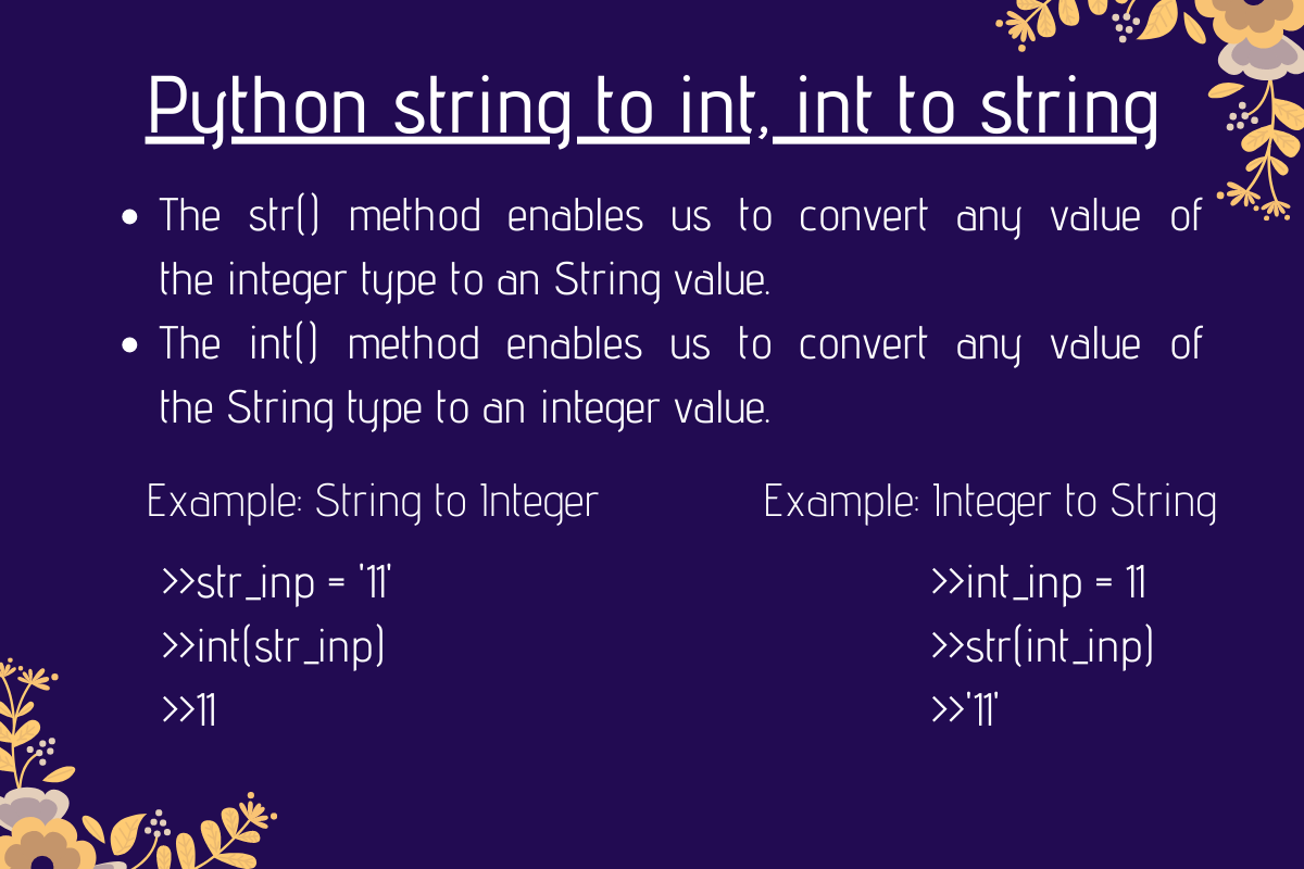 How do I turn a string into an int?