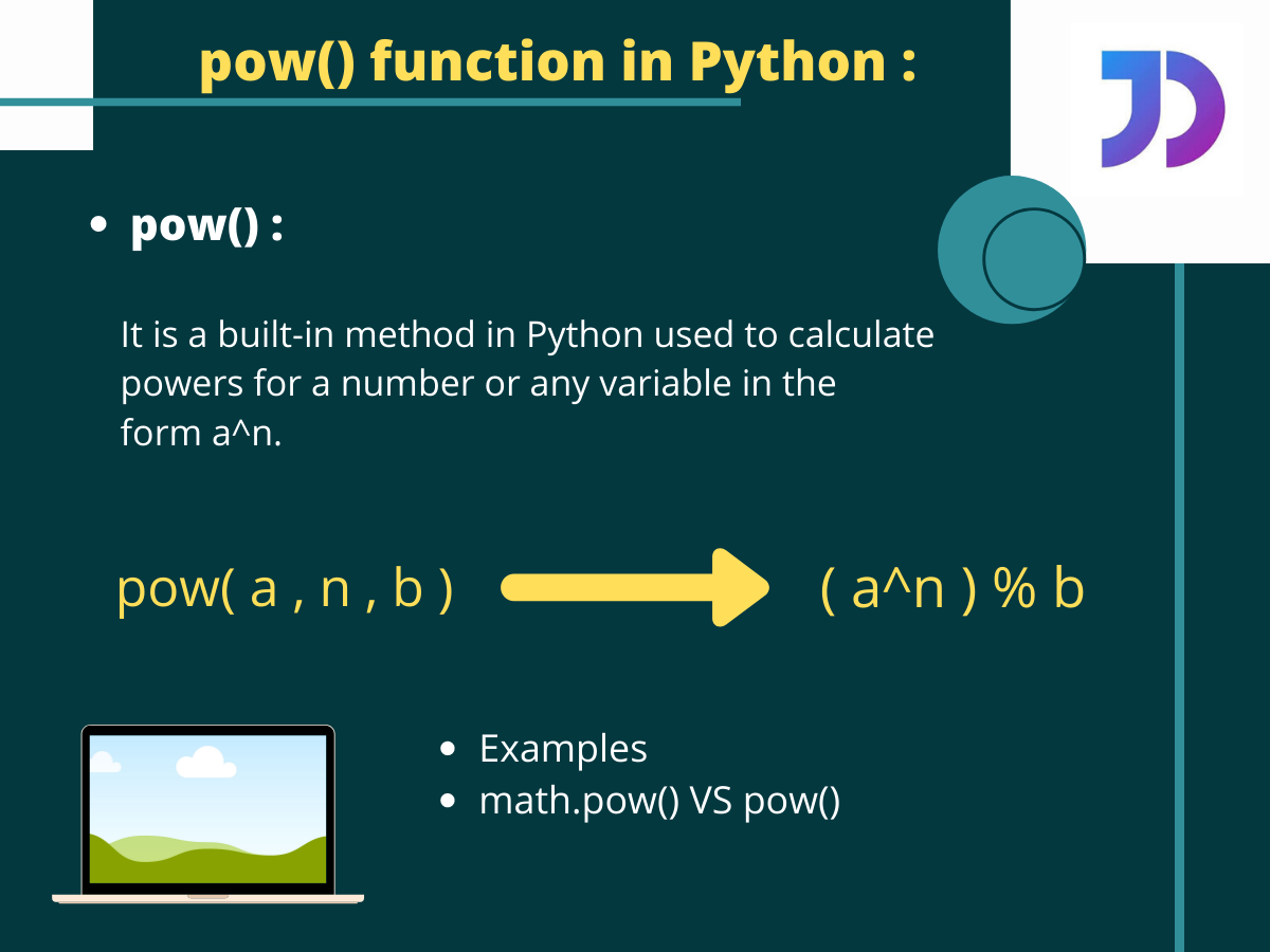 Python pow() method - AskPython