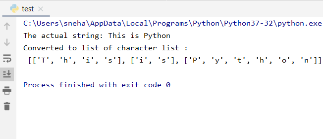Convert String To List In Python - Askpython
