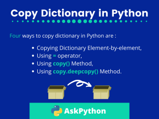 dictionary python