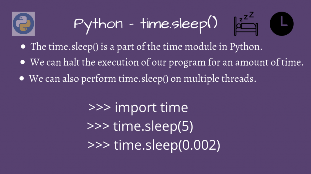 Python Time Sleep