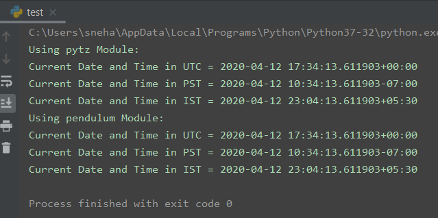 Fuld Korea Støt Get Current Date And Time in Python - AskPython