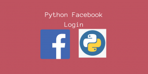 Python Facebook Login