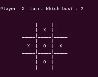 Tic-Tac-Toe Game In Python