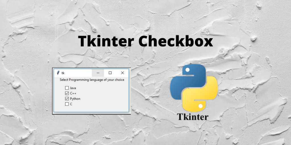 Tkinter Checkbox