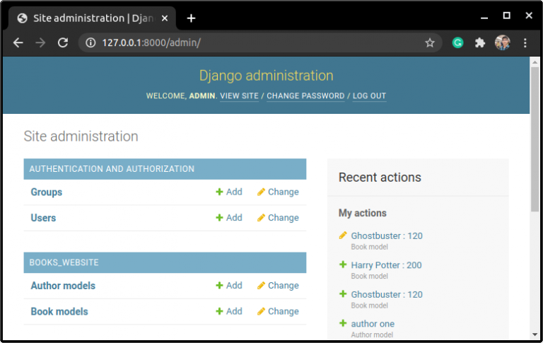 Complete Basics of the Django Admin Site - AskPython
