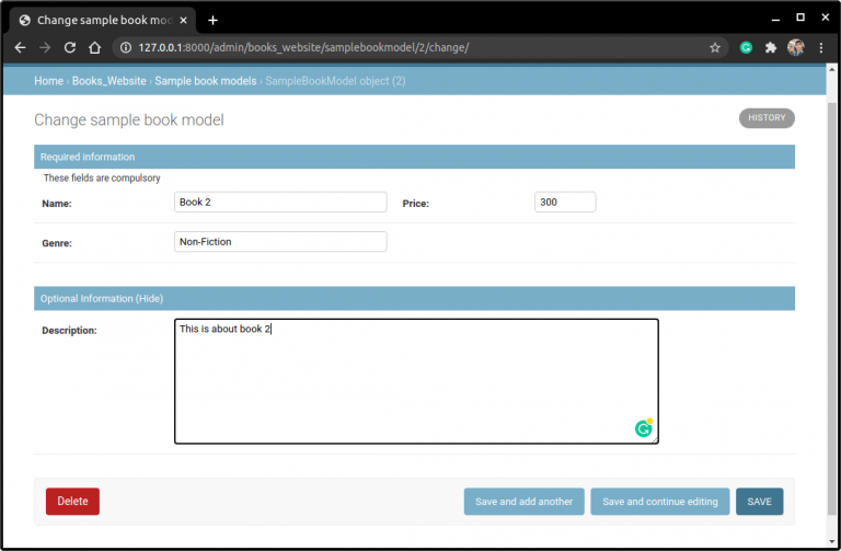 Django Admin Template - Modify the Django Admin Interface - AskPython