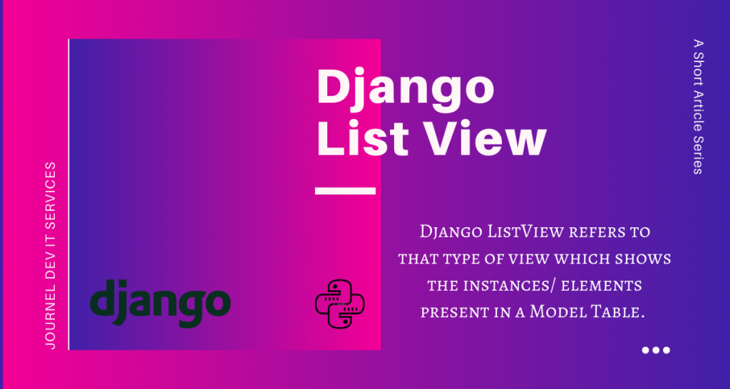 Django Project And App Structure