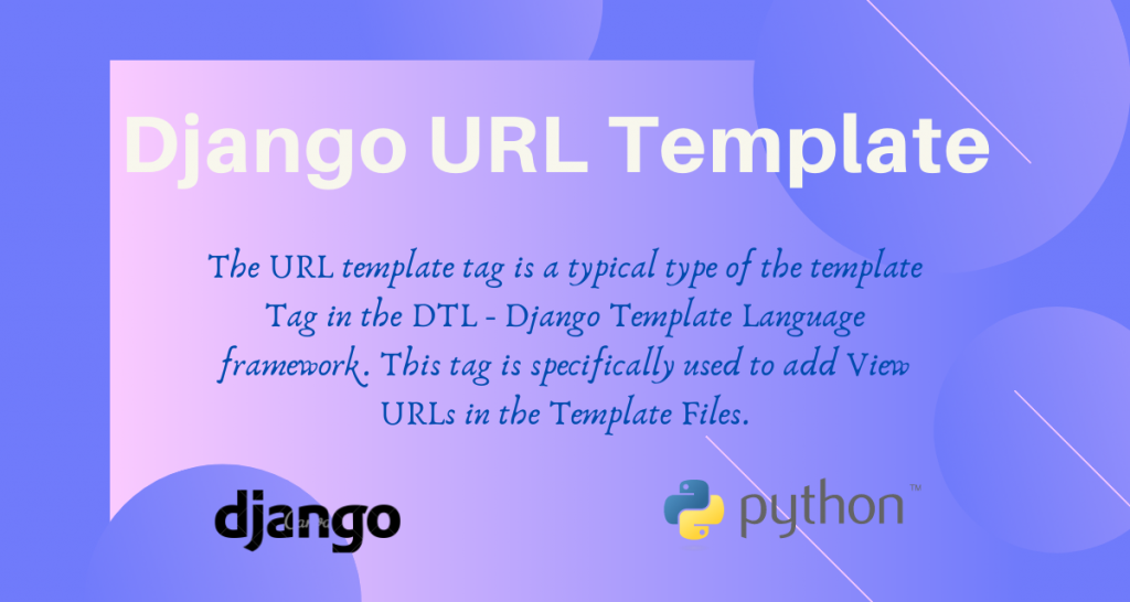 Django URL Template