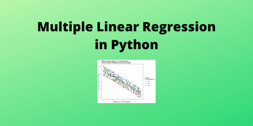 Multiple Linear Regression In Python