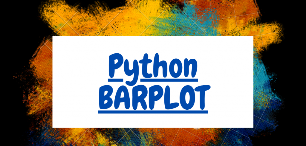 Python BARPLOT