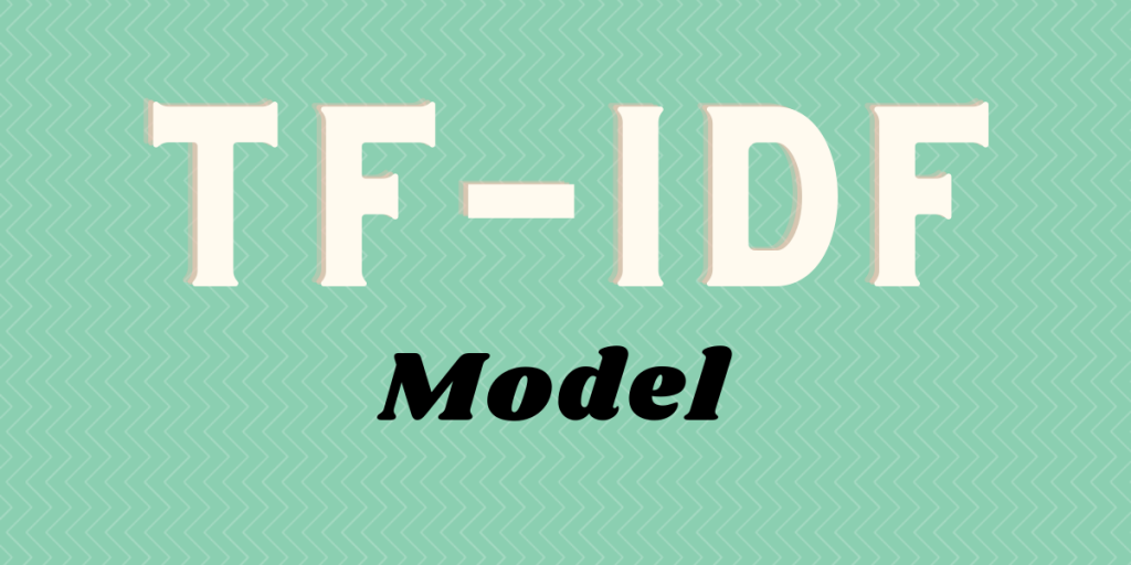 TF IDF Model