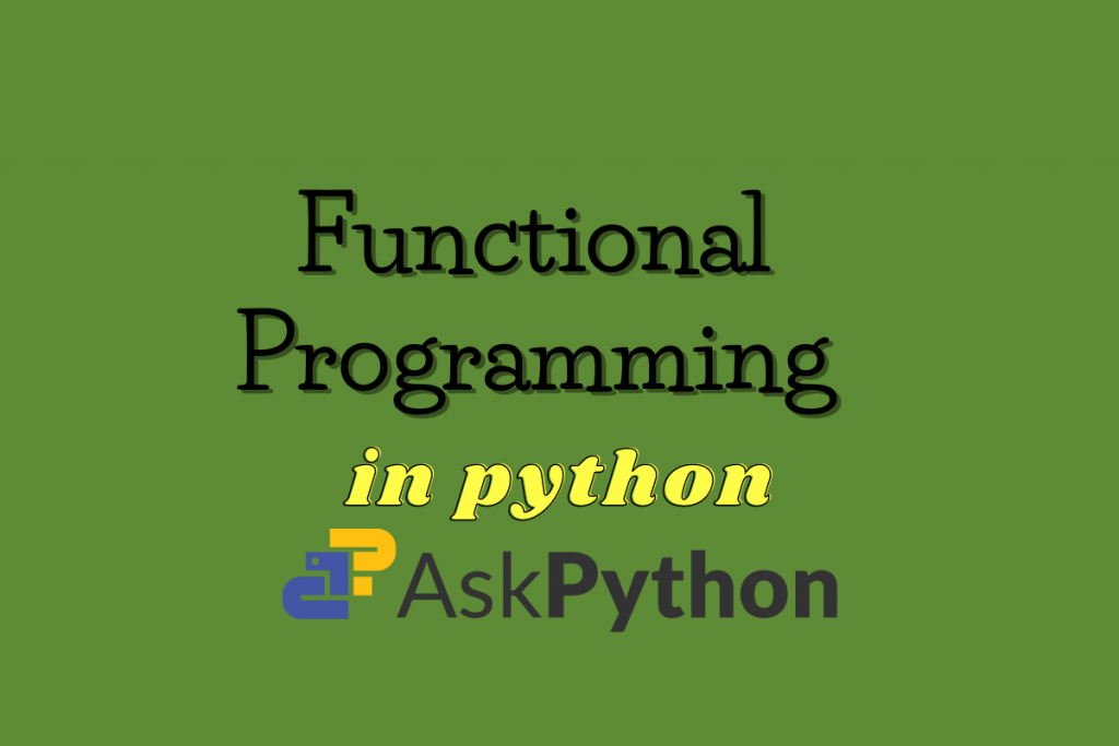 Functional Programming In Python
