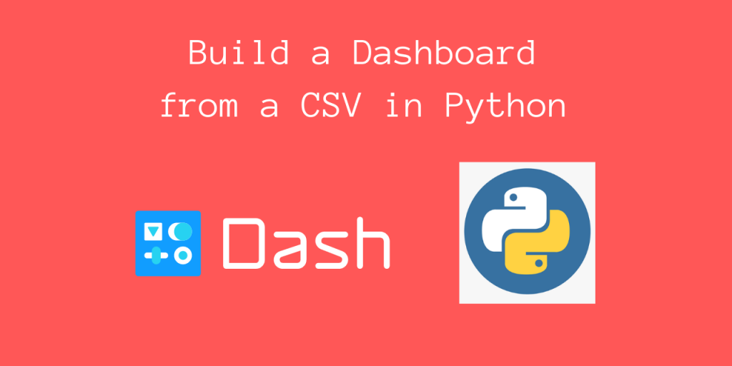 Python Dash Board From Csv