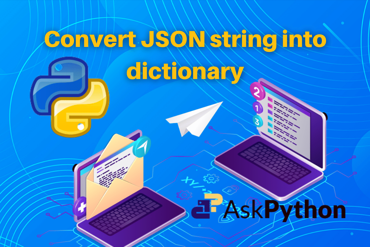 python assign json to dict