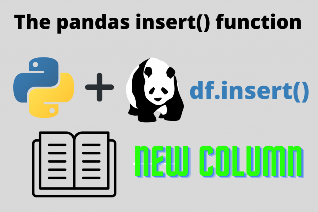 The pandas insert() function