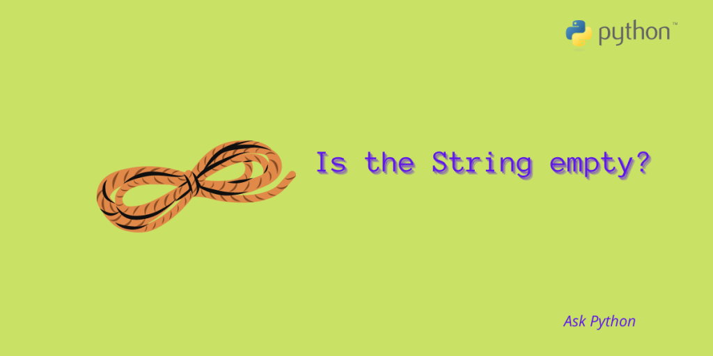 Is The String Empty