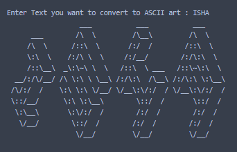 Semblance Out of breath rib ASCII Art in Python Programming Language - AskPython