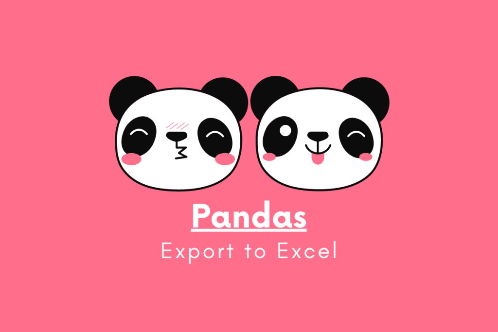 Pandas Export To Excel