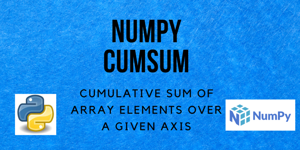 NumPy Cumsum Cover Image