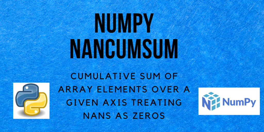NumPy Nancumsum Cover Image