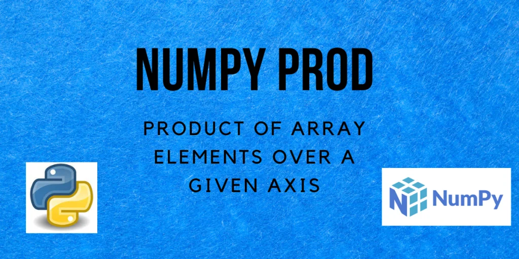 NumPy Prod Cover Image