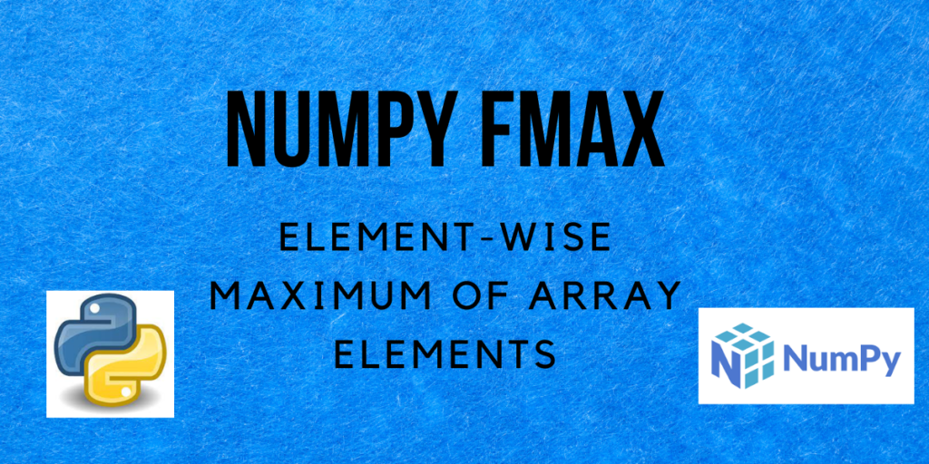 NumPy Fmax Cover Image