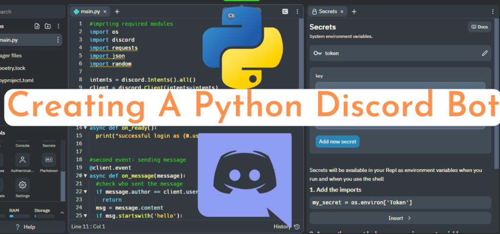 Python Discord Bot Feature Image