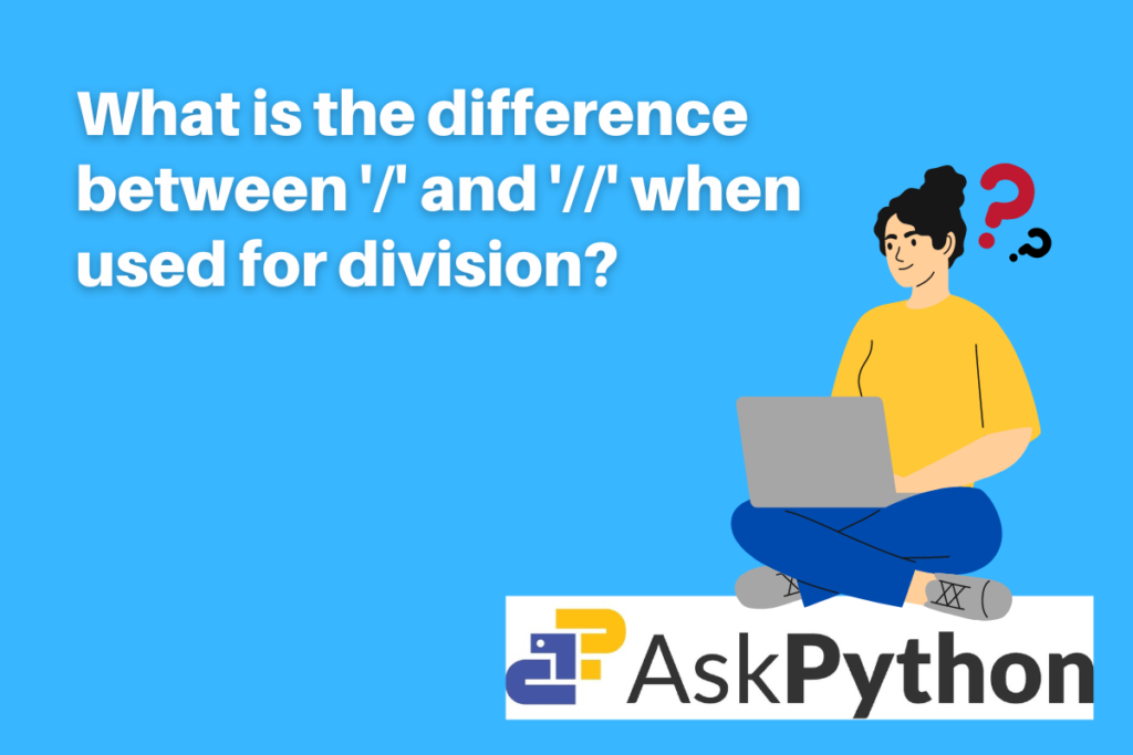 Division Operator Difference