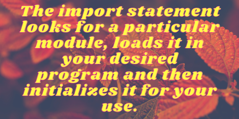 HOW TO FIX IMPORTERROR NO MODULE NAMED ERROR IN PYTHON visual data 7