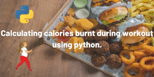 Calculating Calories Burnt During Workout Using Python