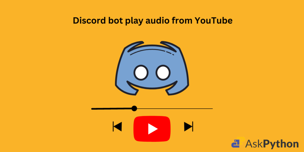discord bot play audio from YouTube