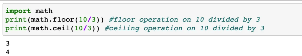 Operator In Python
