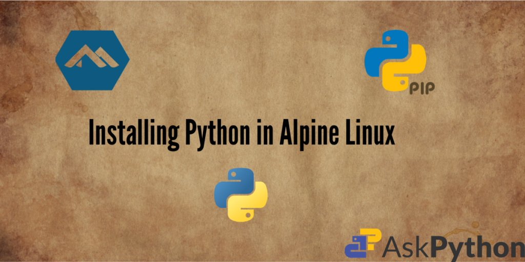Installing Python In Alpine Linux