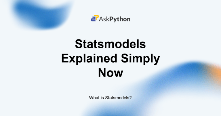 Featured Image For: What Is Statsmodels?