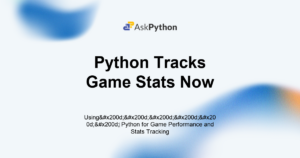 Featured Image For: Using​‍​‌‍​‍‌​‍​‌‍​‍‌ Python For Game Performance And Stats Tracking
