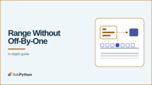 AskPython featured banner: Range Without Off-By-One