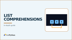 List Comprehensions visual for AskPython