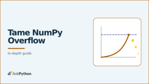 AskPython featured banner: Tame NumPy Overflow