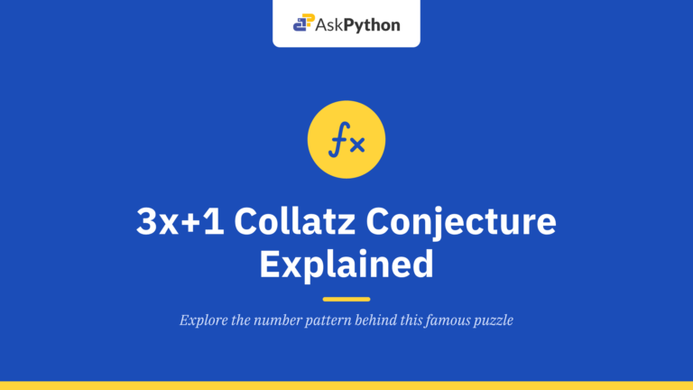 The 3x+1 Collatz Conjecture Math Problem Explained
