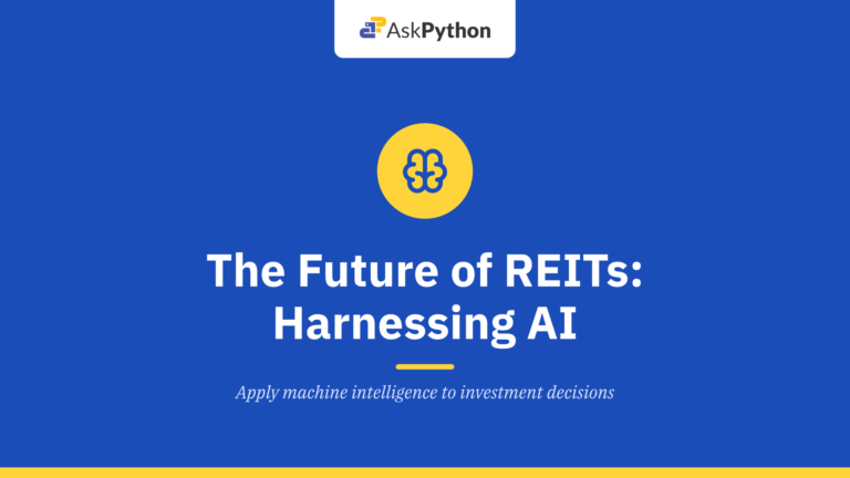 The Future of REITs: Harnessing AI for Smarter Investments