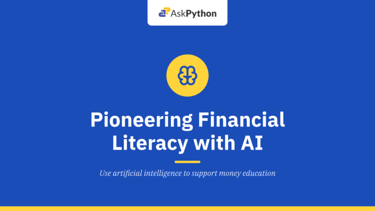 Pioneering Financial Literacy with AI: The New Horizon