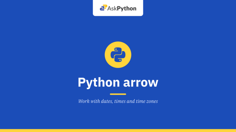 Python arrow module