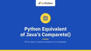 Oop – Python Equivalent of Java’s Compareto()