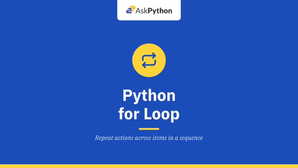 Python for Loop