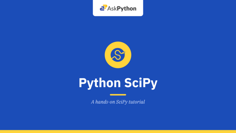 Python SciPy Tutorial: Complete Guide for Beginners
