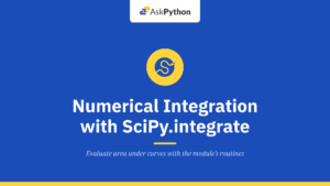 Numerical Integration with SciPy.integrate